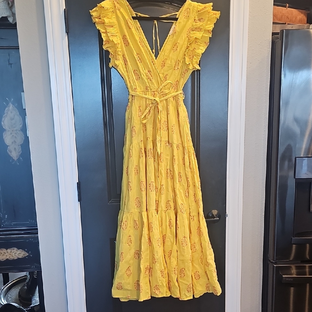 A Loves A Floral Maxi Dress